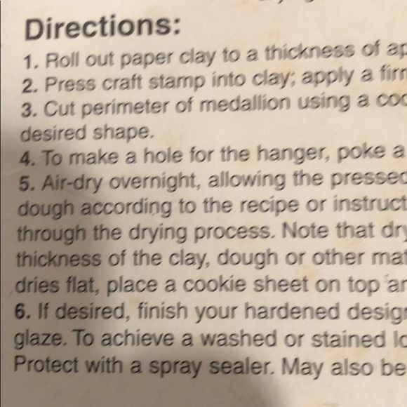 ceramic cookie & craft stamps - Picture 6 of 16